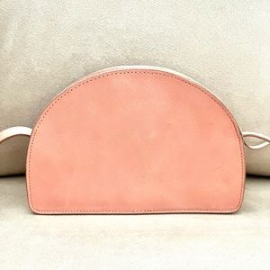 **SOLD** Madewell Simple Half-Moon Crossbody Bag in Light Blossom